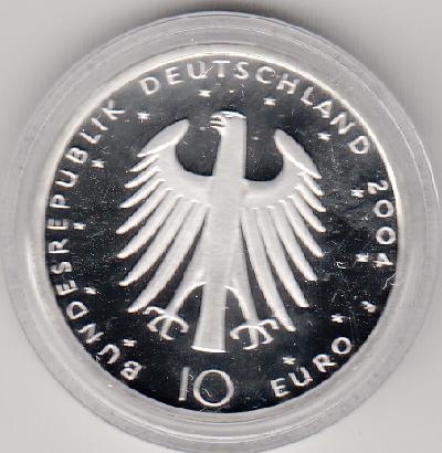 Beschrijving: 10 Euro EDUARD MORIKE